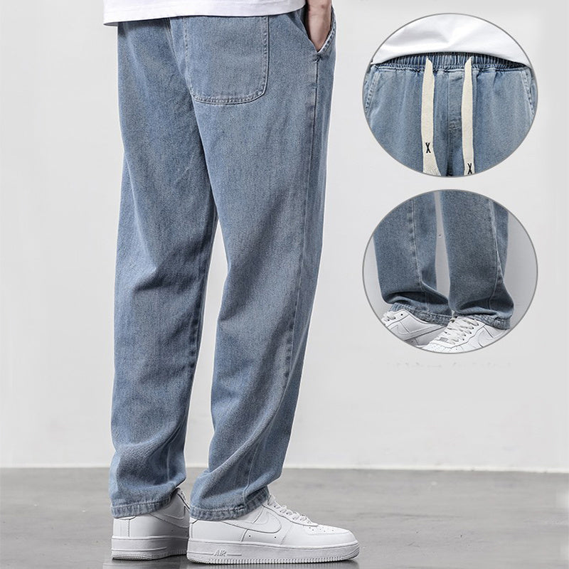 Patalones jeans holgados para hombre